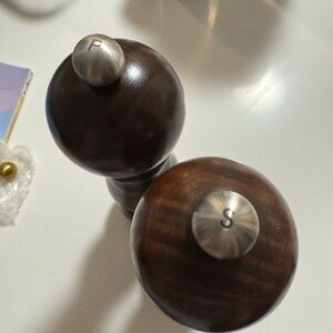 Replacement Silver Peugeot Salt and Pepper Knob Buttons